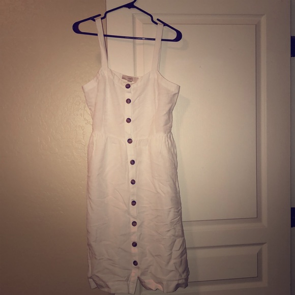 Loft Button Midi Dress - Picture 2 of 2